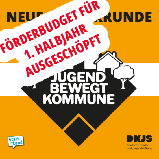 Neue Förderrunde: Jugend bewegt Kommune
