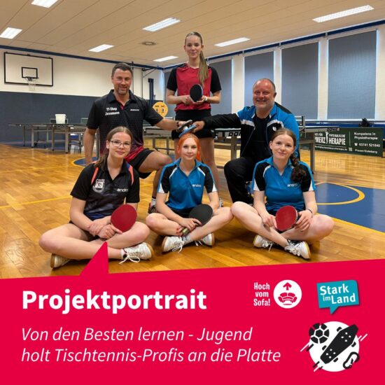 Von den Besten lernen – Jugend holt Tischtennis-Profis an die Platte 