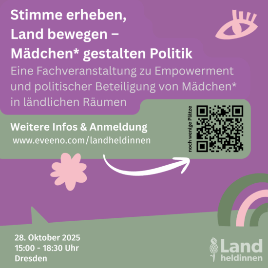 Fachveranstaltung – Mädchen* gestalten Politik