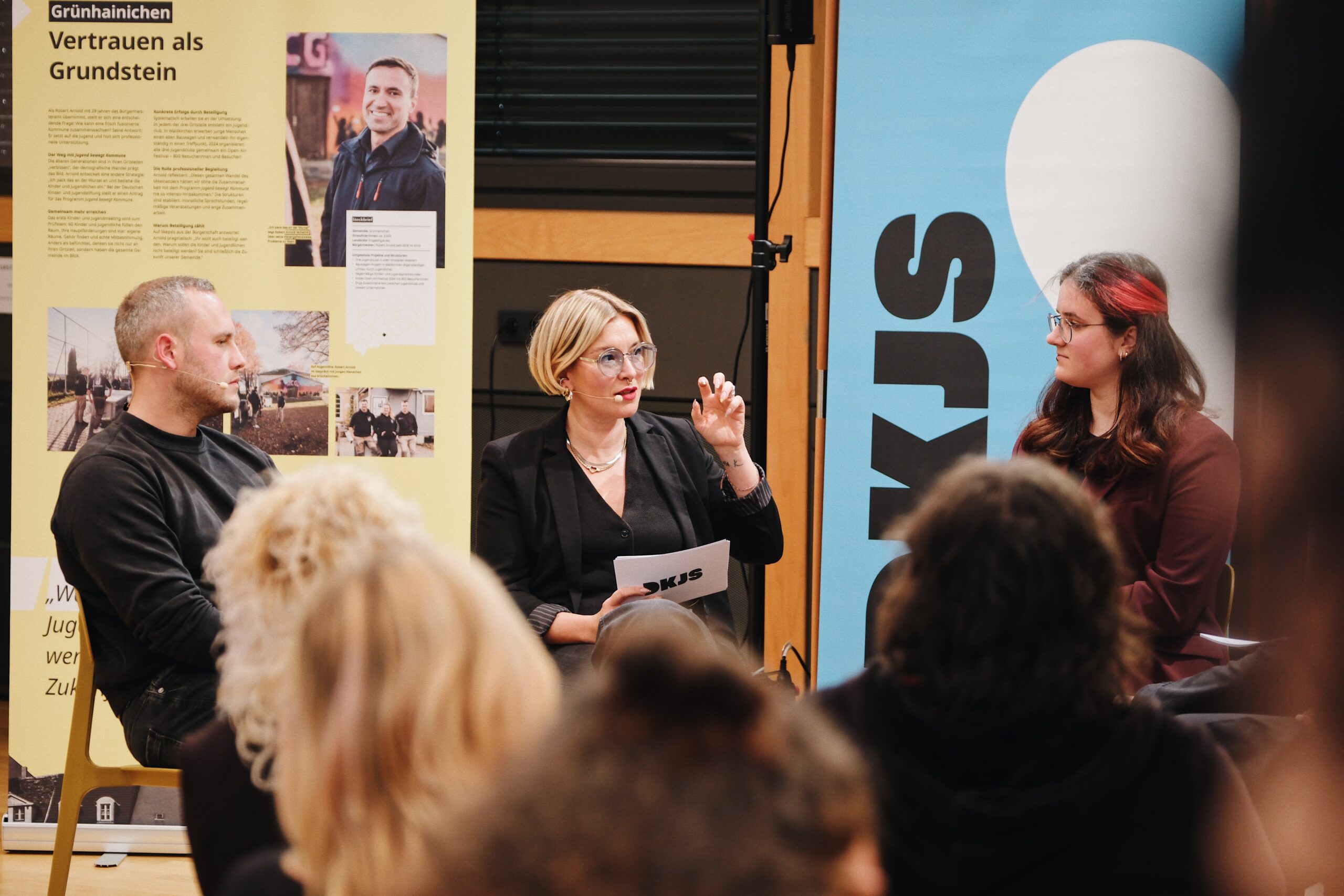 Publikum beim Live-Podcast Beteiligung als soziale Frage