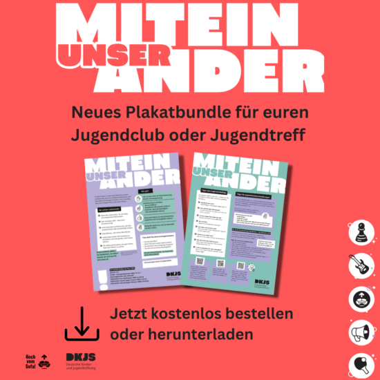 Dieser Raum gehört uns allen! – Neues Plakat für Jugendclubs